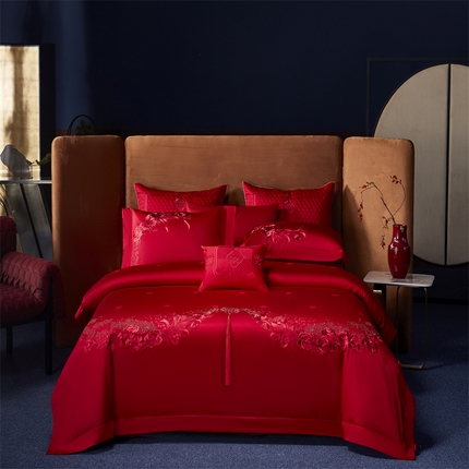 91家纺网 家纺一手货源 找家纺 （总）高大尚 2023秋冬新品 双股长绒棉提花轻奢系列