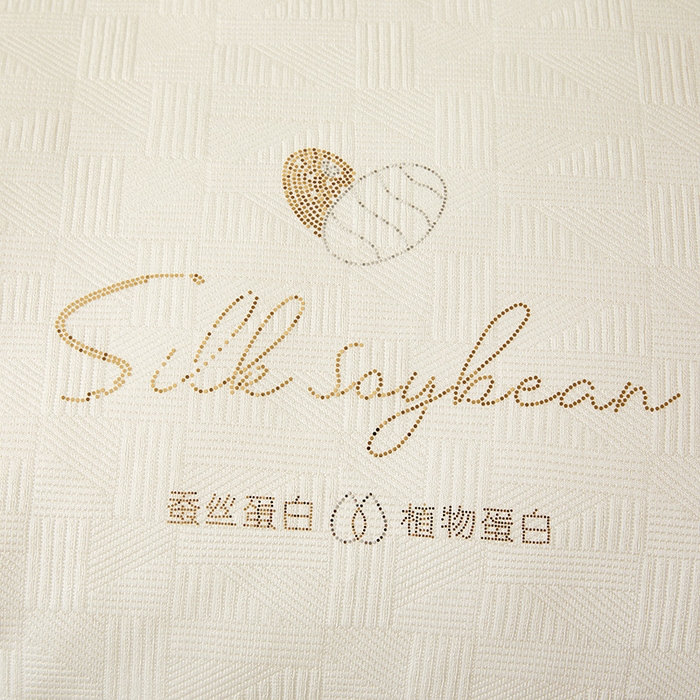 91家纺网 家纺一手货源 找家纺 伊被源 2023秋冬新款A类针织提花蚕蛹蛋白被被子被芯 雅颂