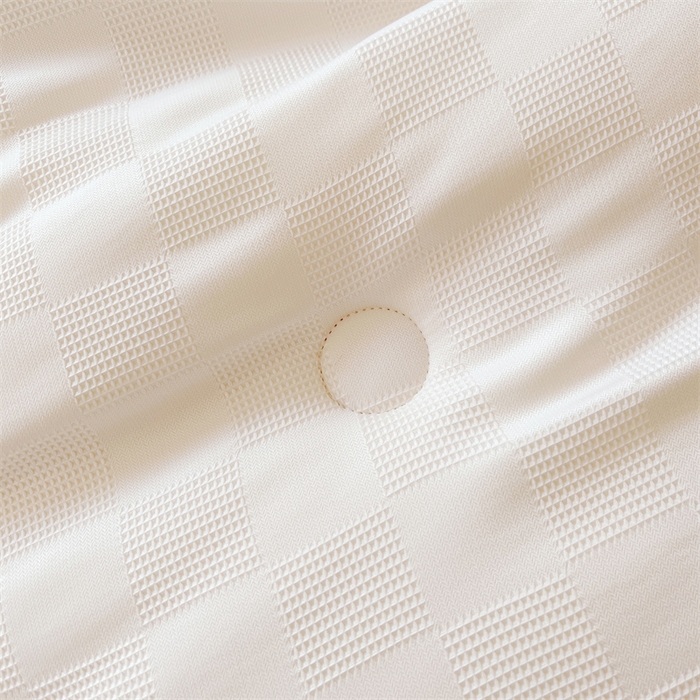 91家纺网 家纺一手货源 找家纺 （总）伊被源 2023秋冬新款A类母婴级有机抗菌大豆蛋白被 被子被芯---华夫格魔方