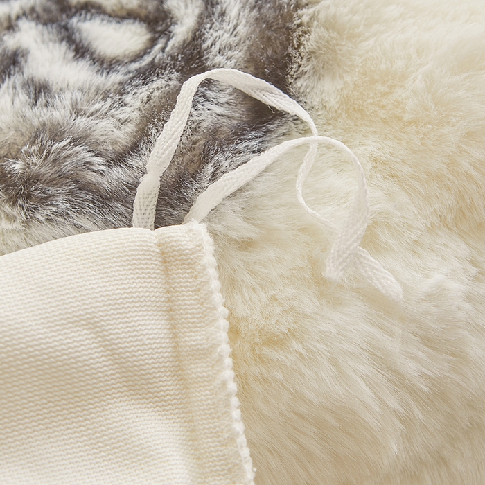 91家纺网 家纺一手货源 找家纺 （总）罗艺轩 2024新款兔毛绒牛奶绒花边四件套 香奈盛典