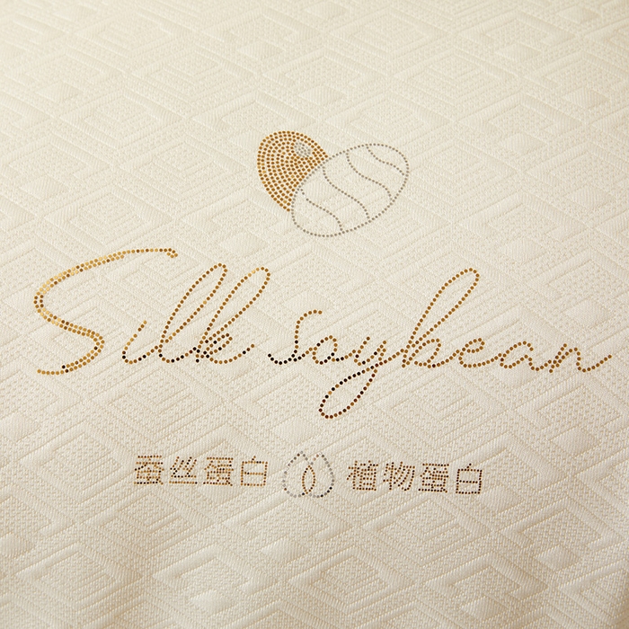 91家纺网 家纺一手货源 找家纺 伊被源 2023秋冬新款A类针织提花蚕蛹蛋白被被子被芯 艾格