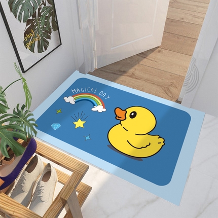 91家纺网 家纺一手货源 找家纺 （总）芙宁娜2024新款福利地垫软垫入户防滑厕所门垫地毯地垫地垫