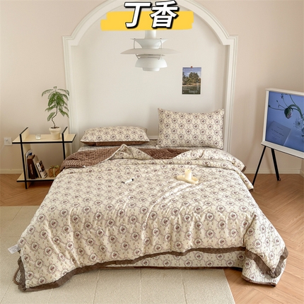91家纺网 家纺一手货源 找家纺 （总）星期八 2023新款全棉花边豆豆被