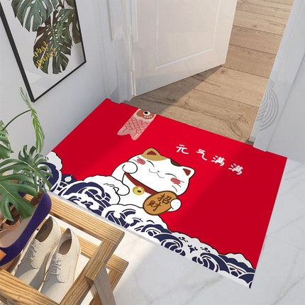 91家纺网 家纺一手货源 找家纺 （总）芙宁娜2024新款福利地垫软垫入户防滑厕所门垫地毯地垫地垫