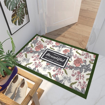 91家纺网 家纺一手货源 找家纺 （总）芙宁娜2024新款福利地垫软垫入户防滑厕所门垫地毯地垫地垫