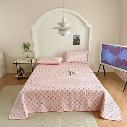 91家纺网 家纺一手货源 找家纺 （总）星期八 2023新款棉加绒床盖三件套