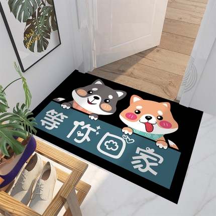 91家纺网 家纺一手货源 找家纺 （总）芙宁娜2024新款福利地垫软垫入户防滑厕所门垫地毯地垫地垫