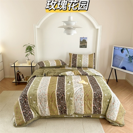 91家纺网 家纺一手货源 找家纺 （总）星期八 2023新款全棉花边豆豆被