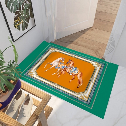 91家纺网 家纺一手货源 找家纺 （总）芙宁娜2024新款福利地垫软垫入户防滑厕所门垫地毯地垫地垫