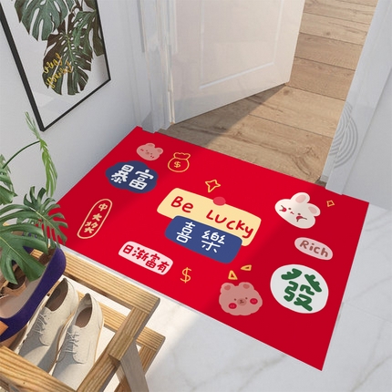 91家纺网 家纺一手货源 找家纺 （总）芙宁娜2024新款福利地垫软垫入户防滑厕所门垫地毯地垫地垫