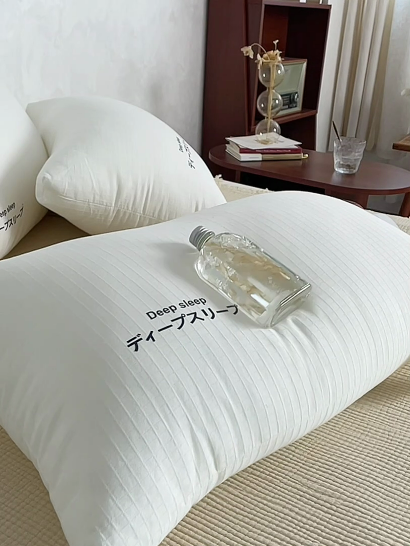91家纺网 家纺一手货源 找家纺 （总）她喜爱枕头枕芯 2023新款日式原棉舒适枕