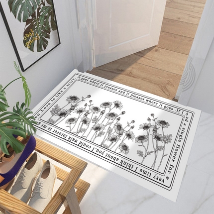 91家纺网 家纺一手货源 找家纺 （总）芙宁娜2024新款福利地垫软垫入户防滑厕所门垫地毯地垫地垫