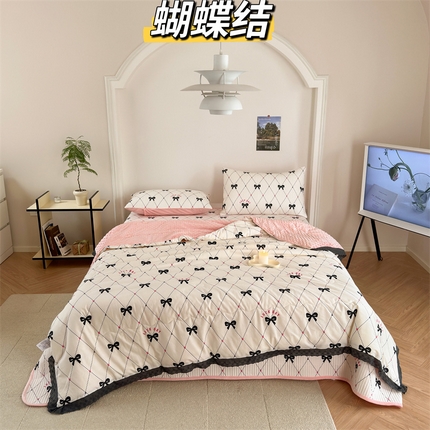 91家纺网 家纺一手货源 找家纺 （总）星期八 2023新款全棉花边豆豆被