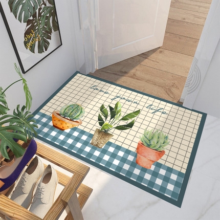 91家纺网 家纺一手货源 找家纺 （总）芙宁娜2024新款福利地垫软垫入户防滑厕所门垫地毯地垫地垫