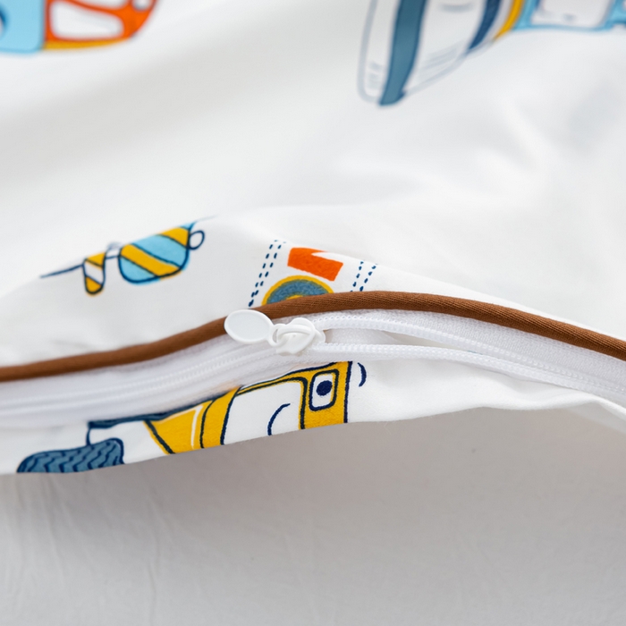 91家纺网 家纺一手货源 找家纺 萌番宝 2023新款全棉儿童60支枕芯枕套午睡枕A类双面枕 乐挖挖