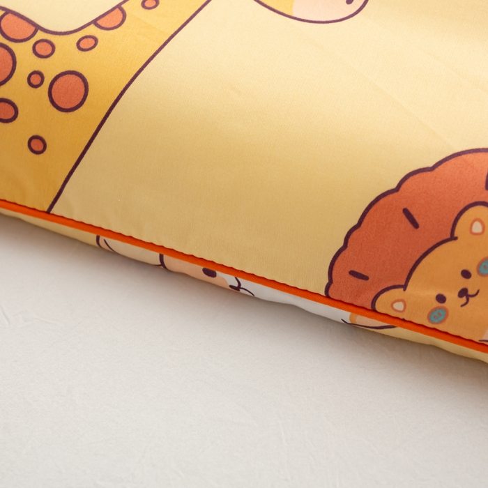 91家纺网 家纺一手货源 找家纺 萌番宝 2023新款全棉儿童60支枕芯枕套午睡枕A类双面枕 密西西比黄