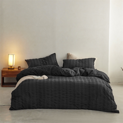 91家纺网 家纺一手货源 找家纺 （总）梦享生活家居 2024新款提花四件套-侘寂风