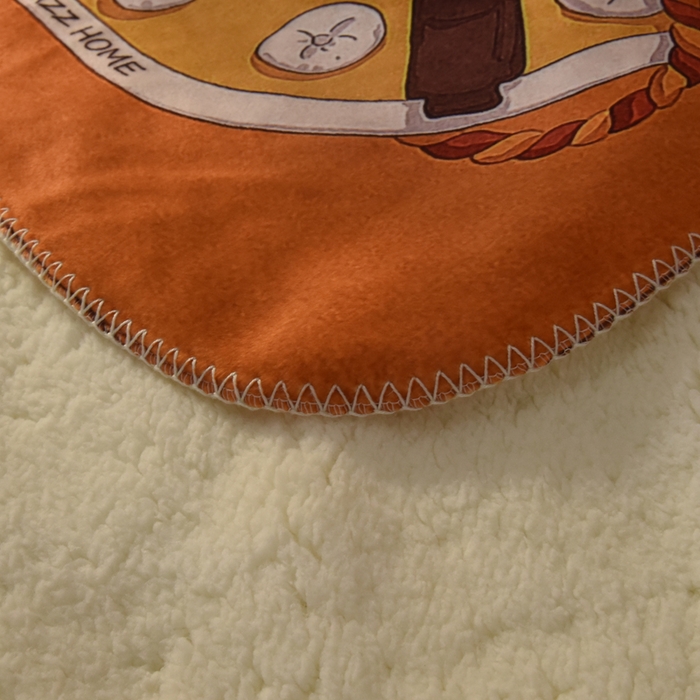 91家纺网 家纺一手货源 找家纺 爵仕家纺 2023新款羊羔绒毯宫廷风骏马系列 赛马场