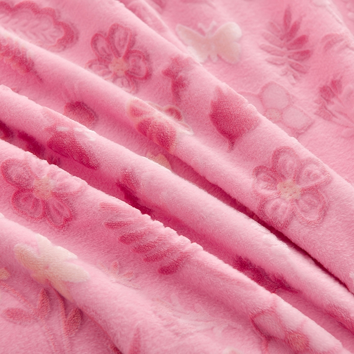 91家纺网 家纺一手货源 找家纺 畅畅家纺 2024新款高克重8斤加厚牛奶绒6D雕花绒印花水晶绒金貂绒法莱绒四件套 繁花似锦-红