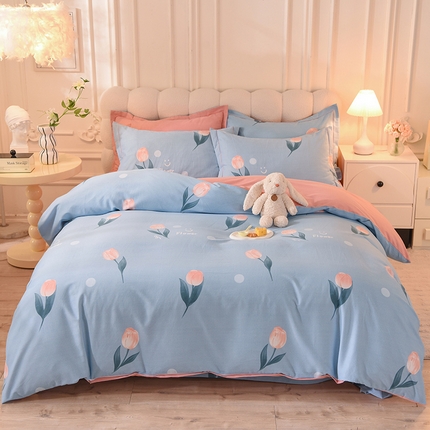 91家纺网 家纺一手货源 找家纺 （总）巧玲珑2025新款AB版铂金生态四件套