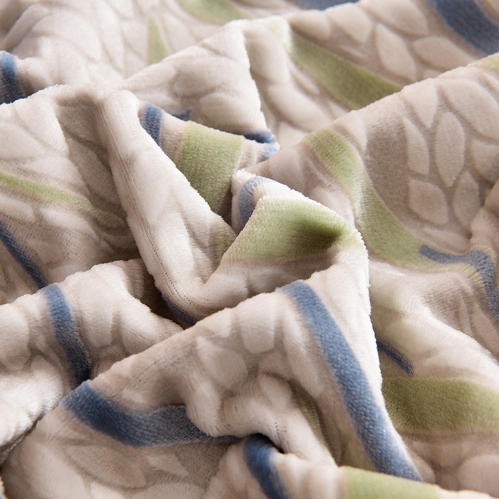 91家纺网 家纺一手货源 找家纺 畅畅家纺 2024新款高克重8斤加厚牛奶绒6D雕花绒印花水晶绒金貂绒法莱绒四件套 川流不息-兰