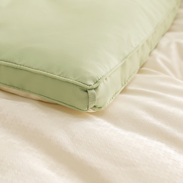 91家纺网 家纺一手货源 找家纺 荔禾家居 2023新款千鸟格提花大豆被冬被被子被芯 千鸟格-绿