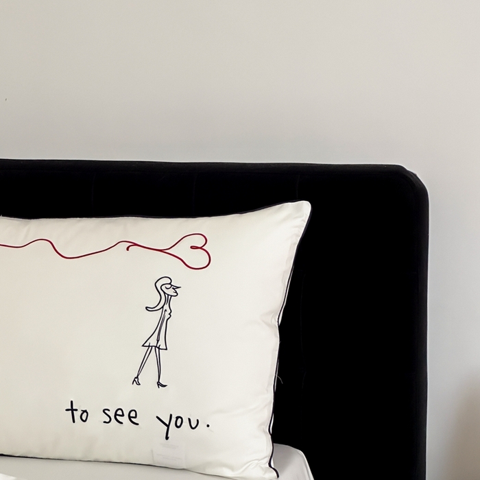 91家纺网 家纺一手货源 找家纺 时年 2023新款100支双股澳棉刺绣款四件套 遇见-白