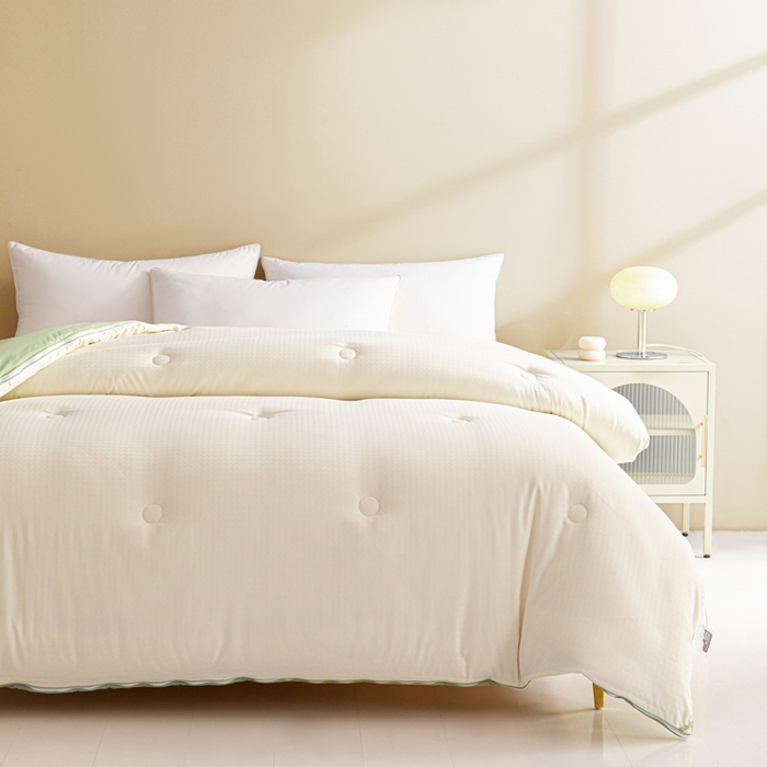 91家纺网 家纺一手货源 找家纺 （总）荔禾家居 2023新款A类千鸟格双拼子母被被子被芯