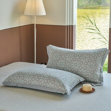 91家纺网 家纺一手货源 找家纺 （总）棠薇家纺 2025新款60支细纱全棉枕头套三层纱夹棉枕套