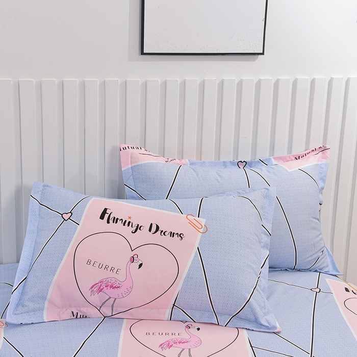 91家纺网 家纺一手货源 找家纺 小雨家纺 2026新款芦荟棉单件床裙及床裙三件套-第二批 鸿运当头