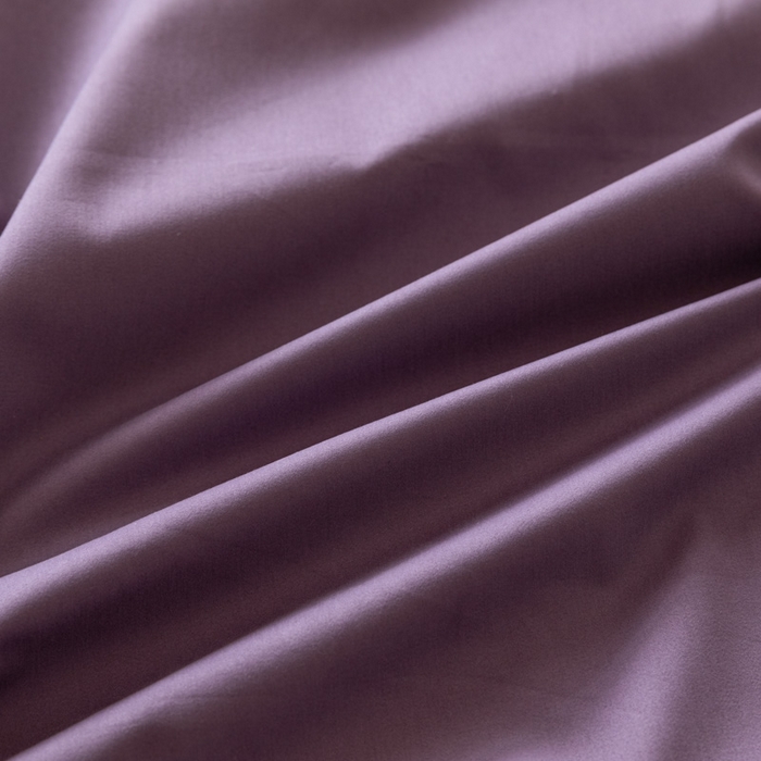 91家纺网 家纺一手货源 找家纺 怡家居 2023新款全棉100支磨毛纯色单品床笠 神秘紫