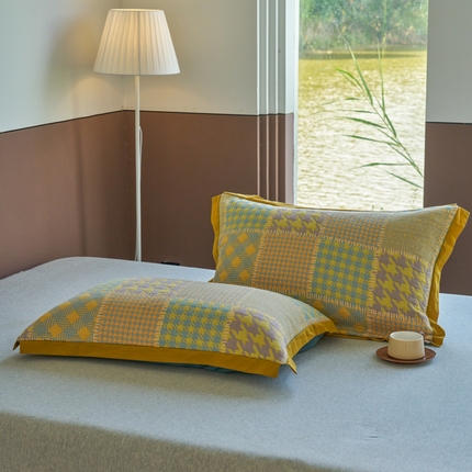 91家纺网 家纺一手货源 找家纺 （总）棠薇家纺 2025新款60支细纱全棉枕头套三层纱夹棉枕套