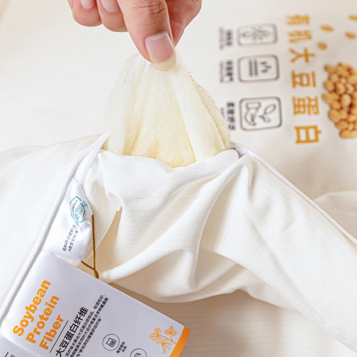 91家纺网 家纺一手货源 找家纺 瑜珠 2025超柔云感拉链二合一大豆被子母被冬被春秋被本白