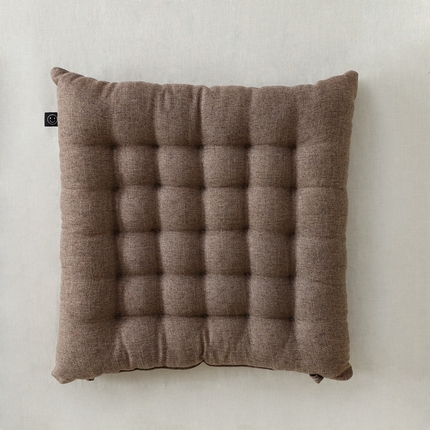 91家纺网 家纺一手货源 找家纺 （总）美茉家居 2023新款日式简约棉麻素色坐垫