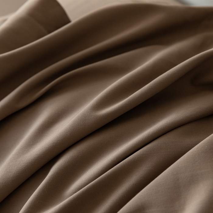 91家纺网 家纺一手货源 找家纺 怡家居 2023新款全棉100支磨毛纯色单品枕套 高级咖