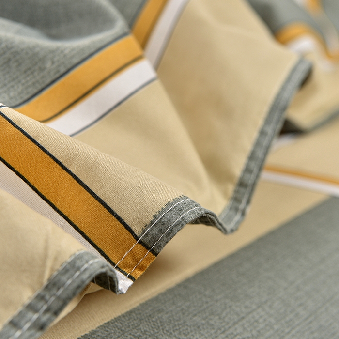 91家纺网 家纺一手货源 找家纺 小雨家纺 2026新款芦荟棉单件床裙及床裙三件套-第二批 皇家学院-灰