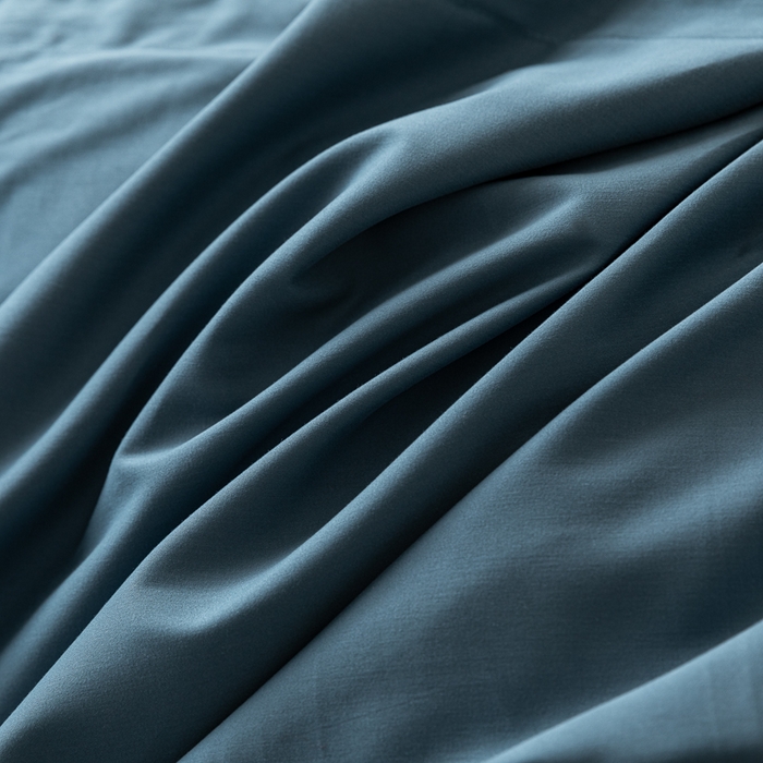 91家纺网 家纺一手货源 找家纺 怡家居 2023新款全棉100支磨毛纯色单品枕套 宾利蓝