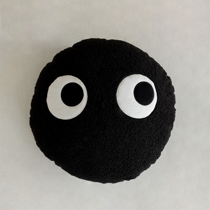 美茉家居 2023新款炯炯大眼抱枕 黑色