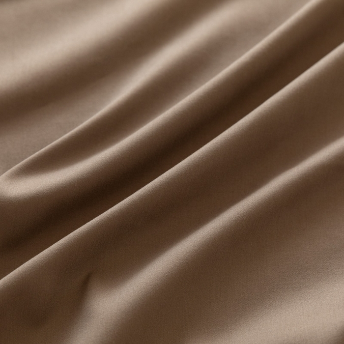 91家纺网 家纺一手货源 找家纺 怡家居 2023新款全棉100支磨毛纯色单品床笠 高级咖