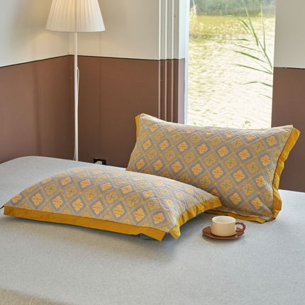 91家纺网 家纺一手货源 找家纺 （总）棠薇家纺 2025新款60支细纱全棉枕头套三层纱夹棉枕套