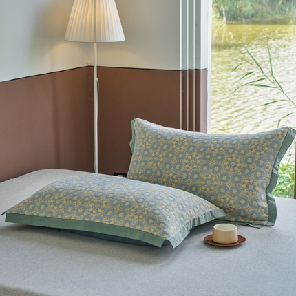 91家纺网 家纺一手货源 找家纺 （总）棠薇家纺 2025新款60支细纱全棉枕头套三层纱夹棉枕套