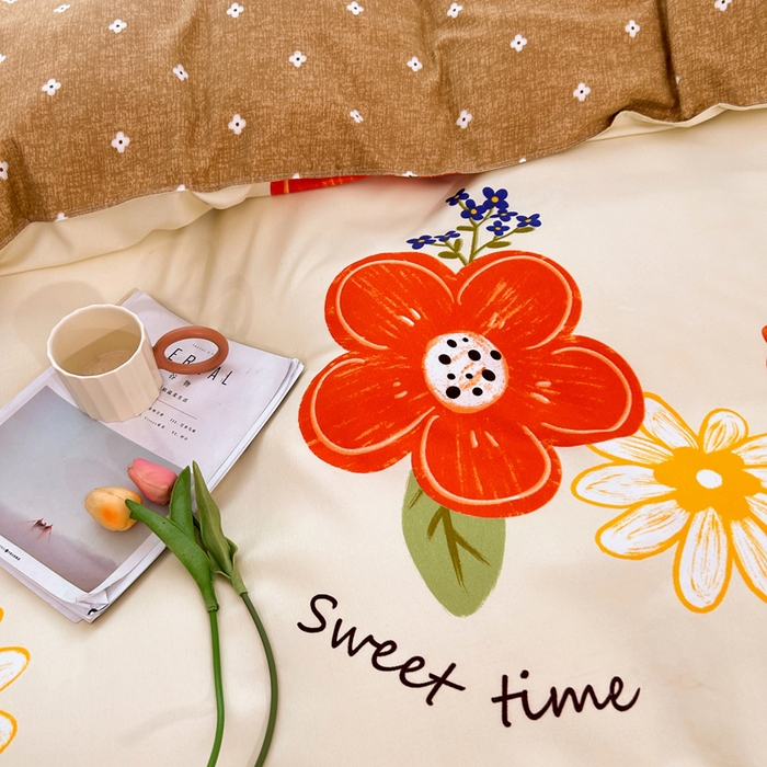 91家纺网 家纺一手货源 找家纺 曼璐家纺 2025新款加厚磨毛植物羊绒单被套直播爆款被套单件 孤芳自赏