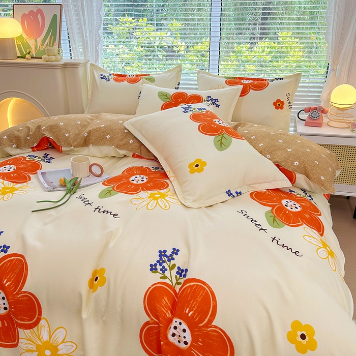 91家纺网 家纺一手货源 找家纺 曼璐家纺 2025新款加厚磨毛植物羊绒单被套直播爆款被套单件 孤芳自赏