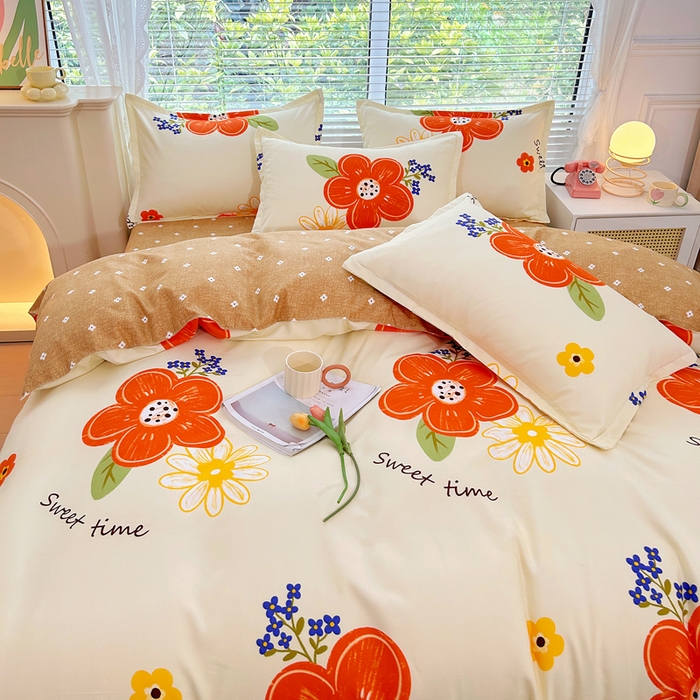 91家纺网 家纺一手货源 找家纺 曼璐家纺 2025新款加厚磨毛植物羊绒单被套直播爆款被套单件 孤芳自赏