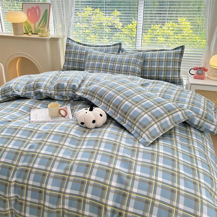 91家纺网 家纺一手货源 找家纺 曼璐家纺 2025新款加厚磨毛植物羊绒单被套直播爆款被套单件 简兮