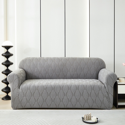 91家纺网 家纺一手货源 找家纺 （总）逐日沙发套 2023新款提花沙发套-叶恋