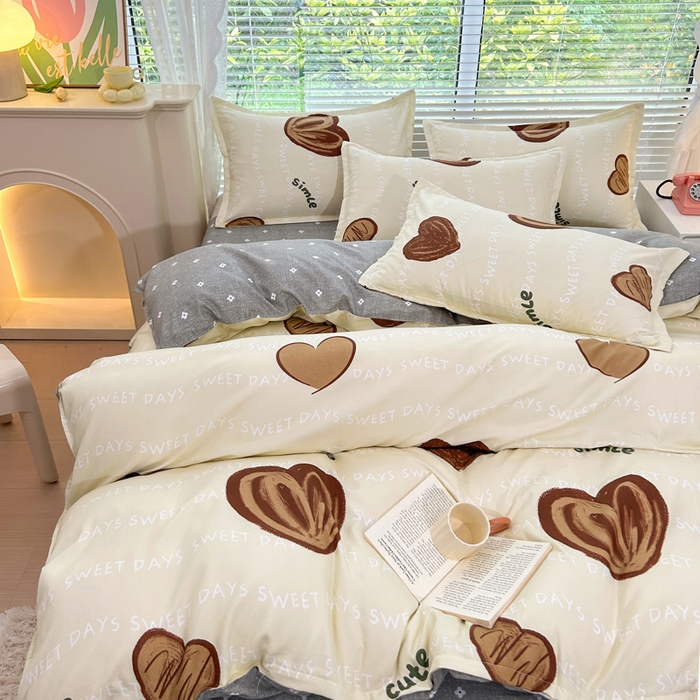 91家纺网 家纺一手货源 找家纺 曼璐家纺 2025新款加厚磨毛植物羊绒单被套直播爆款被套单件 怦然心动