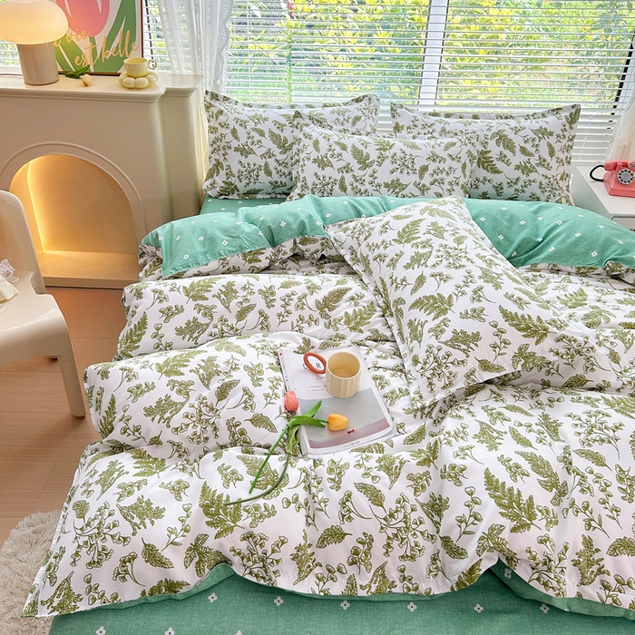 91家纺网 家纺一手货源 找家纺 曼璐家纺 2025新款加厚磨毛植物羊绒单被套直播爆款被套单件 情丝