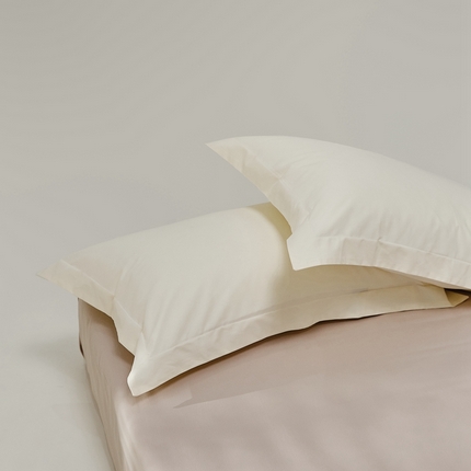 8小时家纺 2023新款磨毛单枕套 高贵白