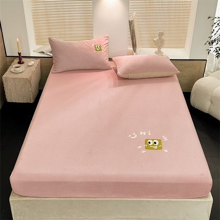 总 洋铭区（原狠狠爱）2023新款华夫格单品绒床笠